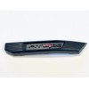 GMC 1PC Matte Black Red Front Bumper AT4X Emblems Fit