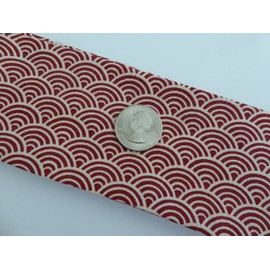YokohamaUSA Japanese Hachimaki Headband SEIGAIHA Nami Wave Pattern Sushi Chief, Sports