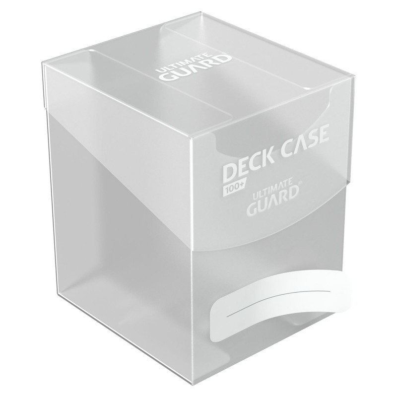 Ultimate Guard Standard Size 100 Plus Deck Case (Transparent)