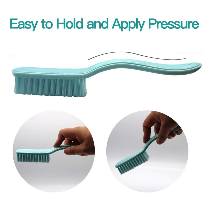 Nail Brush Foot Brush Curved Handle Grip Hand Fingernail Scrub