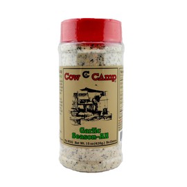 Cow Camp, Seasoning-Garlic, 15 Ounce