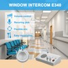 KOQICALL Window Intercom Window Speaker Intercom System Dual Way Anti-Interference