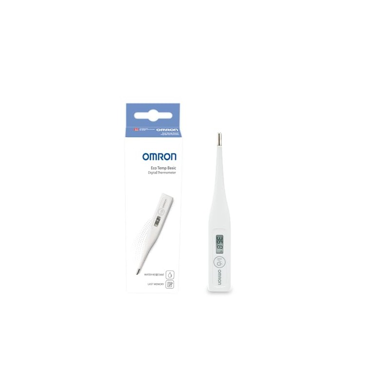 OMRON Eco Temp Basic MC-246-E4 – Termómetro Digital para Bebés