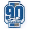 4" DETROIT LIONS 2023 90 Seasons Iron-on Logo Football Jersey Patch!