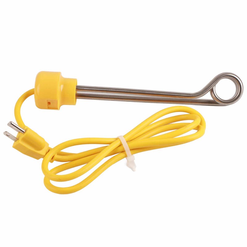 1000W Portable Stainless Steel Immersion Water Heater for Heating Coffee