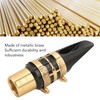 Alto Sax Mouthpiece Kit with Cap Ligature Metal Brass Saxophone