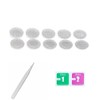 CCeCCe 10 Pack Earbuds Mesh Filter Replacement Keep Clean Self