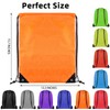 GoodtoU Drawstring Backpack Bulk, 100 Pcs Draw String Bags Cinch