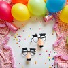 Cawhui 2Pcs Disguise Glasses With Funny Nose Add Fun To