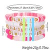 Friendship Bracelet, 5Pcs Album Beaded Bracelets for Fans Gift Music