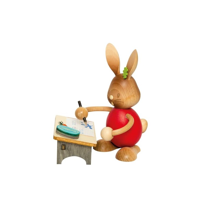 Drechslerei Kuhnert Easter Decoration / Easter Bunny "Stupsi Rabbit as