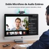 UGREEN Webcam 2K 30FPS Full HD, Cámara Web con Micrófono