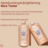 SOQU Moisturizing and Brightening Rice Toner - Enriched with Rice