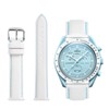 TStrap Strap for Moonswatch Swatch Omega - Leather Watch Band