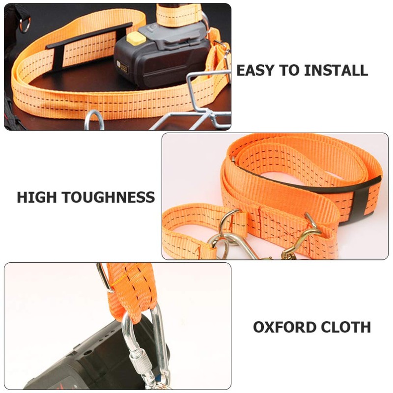 ULTECHNOVO Electric Drill Strap Oxford Electric Screw Driver Hooks Strap