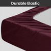 Prime Linens Extra Deep 30Cm Plain Fitted Sheet, Elastic Pocket