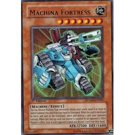 Yu-Gi-Oh! - Machina Fortress (SDMM-EN001) - Structure Deck: Machina Mayhem - 1st Edition - Ultra Rare