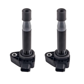 MAS Set of 2 Ignition Coils Pack Compatible with Honda Accord Odyssey CL RL TL 3.0L 3.2L 3.5L V6 Replacement for C1221 UF242 90919-02247 30520P8EA01 30520P8FA01 30520RCAA02