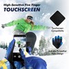 Pnosnesy Ski Gloves, Warmest Waterproof and Breathable Snow Gloves for