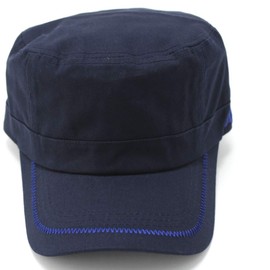 Avilex Standard Brim Embroidery Work Cap, BIG Size, Hat, XL, Large Size, Men's, Land, Big Size, Low Cap, Golf Cap, navy (049)