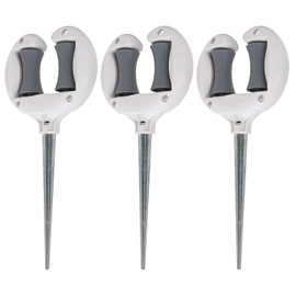 Garden Hose, Nail Top Roller Garden Lawn Hose Support Spike Water Pipe Positioning, Soft Lawn Hose Spike Holder, Universal Plant Saver Tool