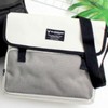 Daily waterproof unisex messenger bag commuting travel black