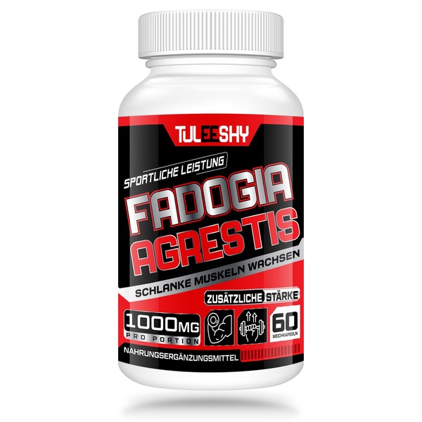 Tuleeshy Fadogia Agrestis 1000mg Per Serving, Fadogia Agrestis Supplement 10:1