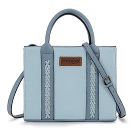 Wrangler Montana West Tote Bag for Women Top Handle Handbags Satchel Bag Shoulder Bag Crossbody Purse for Women with Crossbody Strap WG225-8120BL