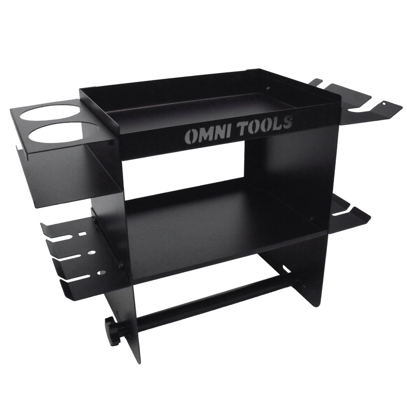 OMNI TOOLS Multi-Function Paper Towel Holder – Heavy-Duty Shop Shelf