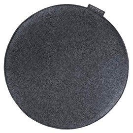 MAGMA Avaro Cotton Blend Seat Cushion Plain Round, 35 cm