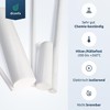 diconfa PTFE Teflon Round Rod Diameter 8 mm x 100