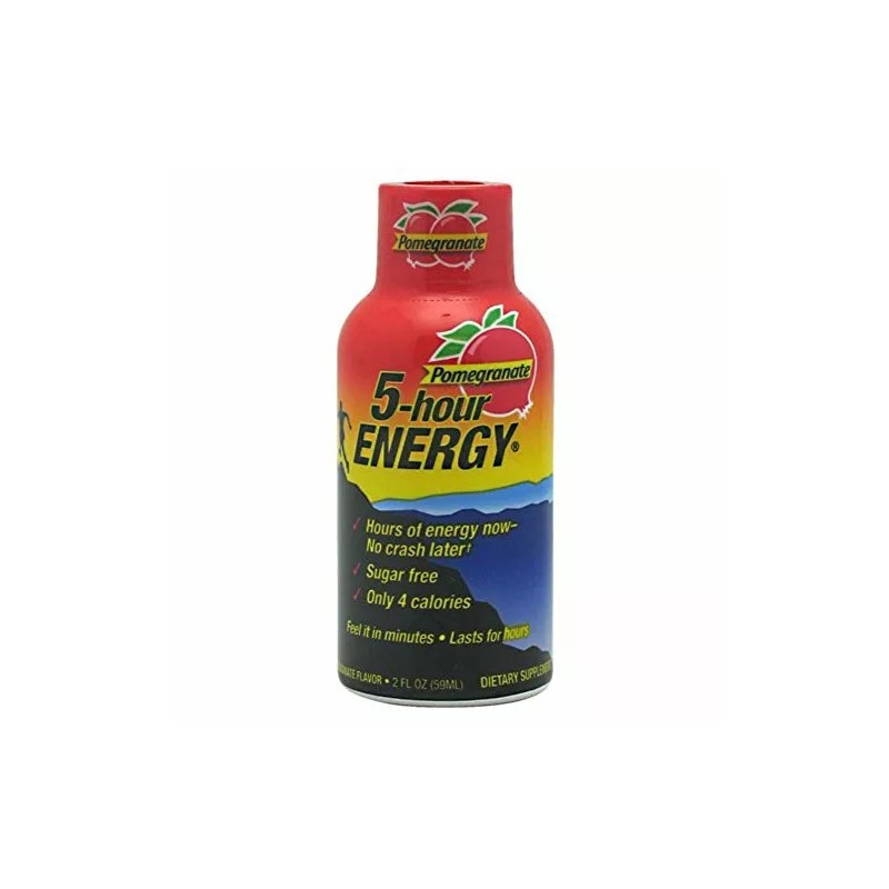BigTProducts 5-Hour Energy Drink Pomegranate /12