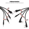 150cm 8 in 1 USB Program Cable Walkie Talkie Programming