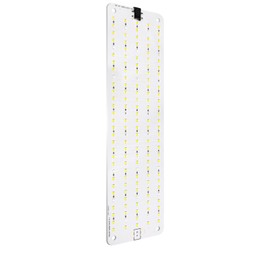 LED Plant Growth Light Board Full Spectrum Supplement Light for Indoor Plants Plant Grow Light Panel for Seedlings Veg Bloom Succulents with Smart 24-hour Cycle Timing 3/6/12H 6 Dimmable Levels, One Drag Two