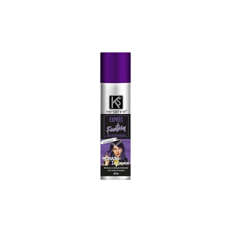 Kerashine Tinte Temporal Fantasy Morado 80 Mililitros