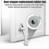 6pcs Door Stopper Replacement Rubber Tips, Door Stop Bumper Tips