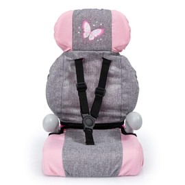 Bayer Design 67533AA Deluxe Doll Car Seat Doll Accessories with Strap 46cm