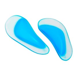 Plantillas Ortopédicas Pie Plano Gel Soporte Arco Silicona - corrección de pies Planos, Conjunto de 1 Pares de Plantillas ortopédicas de Gel ortopédicas, Alivia el Dolor y Reduce la presión