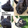 Bettinay French Bulldog Muzzle, Adjustable Breathable Mesh Bulldog Muzzle for