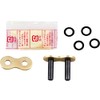 DID Unisex Adult 530VX3GB N Chain Lock, Gold & Black,