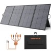 MHPOWOS Portable Solar Charger 400W 220W 110W Solar Panel Charger
