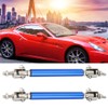 2Pcs 75mm Car Bumper Protector Lip Rod Splitter Strut Tie