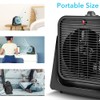 TRUSTECH 2 in 1 Fan and Heater Fan Combo, Portable