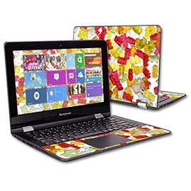 MightySkins Skin Compatible with Lenovo Flex 3 11" – Gummy Bears | Protective, Durable, and Unique Vinyl Decal wrap Cover | Easy to Apply, Remove, and Change Styles | Made in The USA