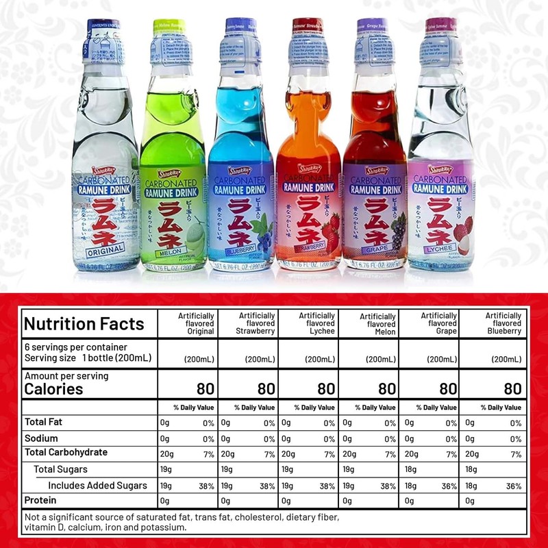 Shirakiku Ramune 6pack