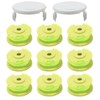 COEWUR Pack of 9 replacement thread spool with 2 x