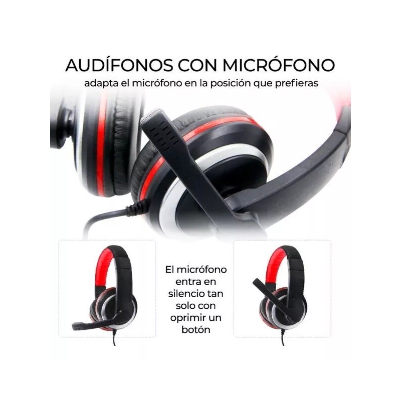 EGTMA Audífonos Profesional Gamer Usb Audio