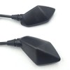 HTTMT MT252-020-BK Black Left and Right Rearview Mirrors Compatible with