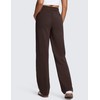 CRZ YOGA SoftAura Wide Leg Sweatpants Women 31" Modal High