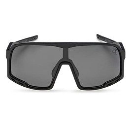 CHPO Unisex Henrik Sunglasses, Matte Black, 60, Matte black